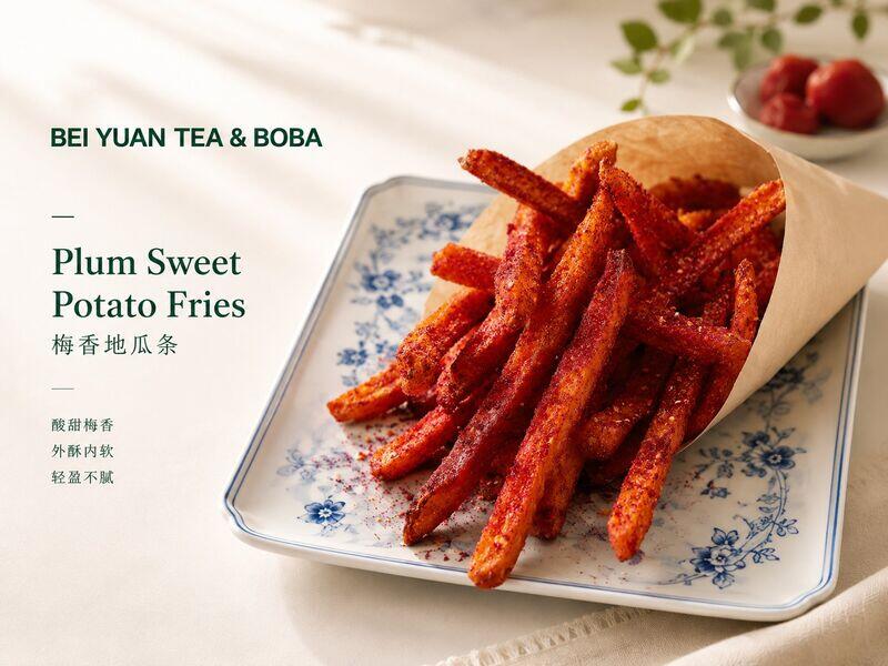 Plum Sweet Potato Fries